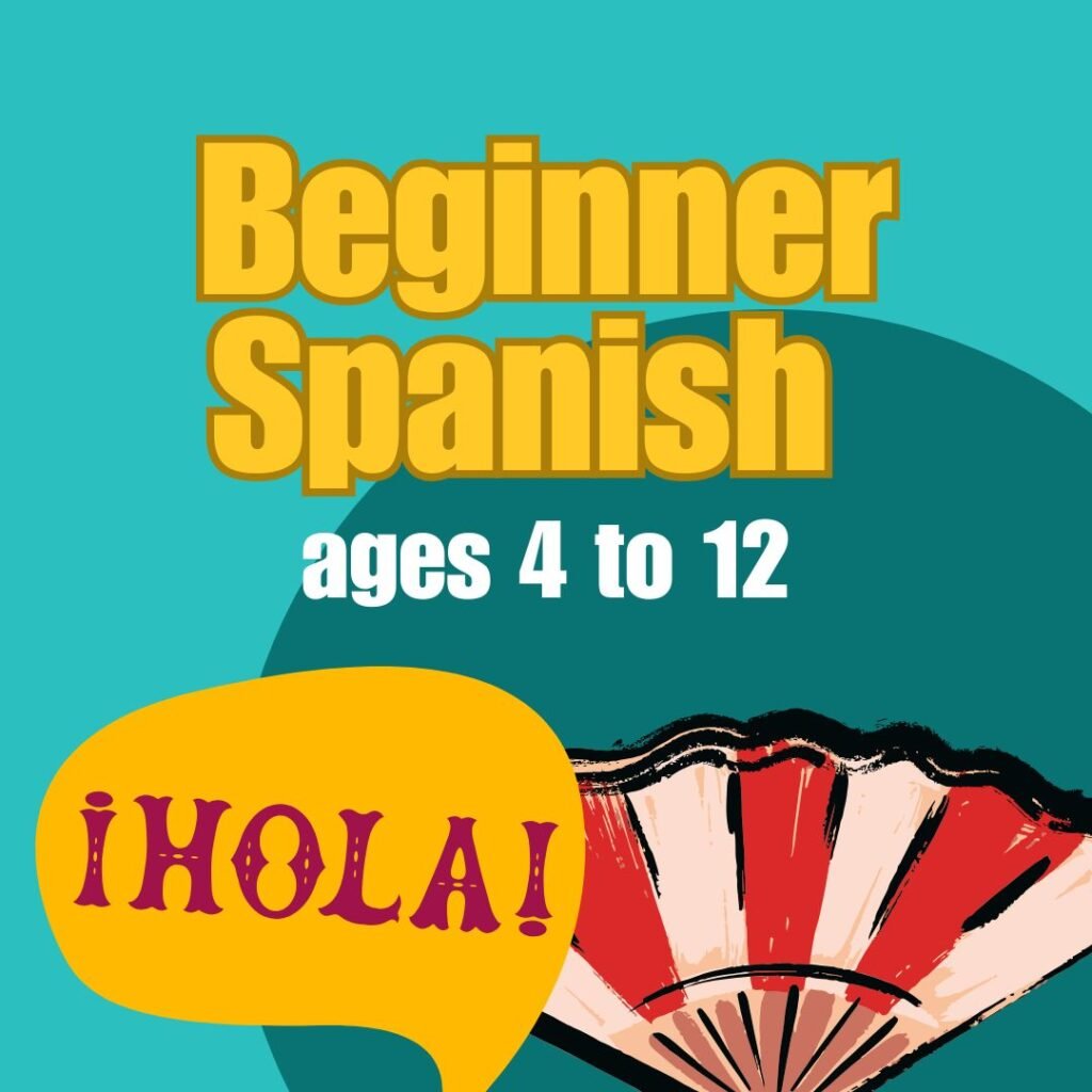 Beginner Spanish for Kids (Ages 4 to 12) – 1 hour per week – Billed biweekly